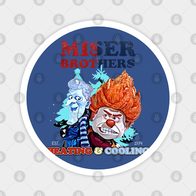 Miser Brothers Cooling & Heating Magnet by MATERAZEKA